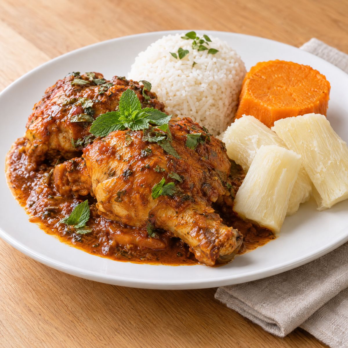 Huatia de Pollo — Surco-Style Herb-Braised Chicken