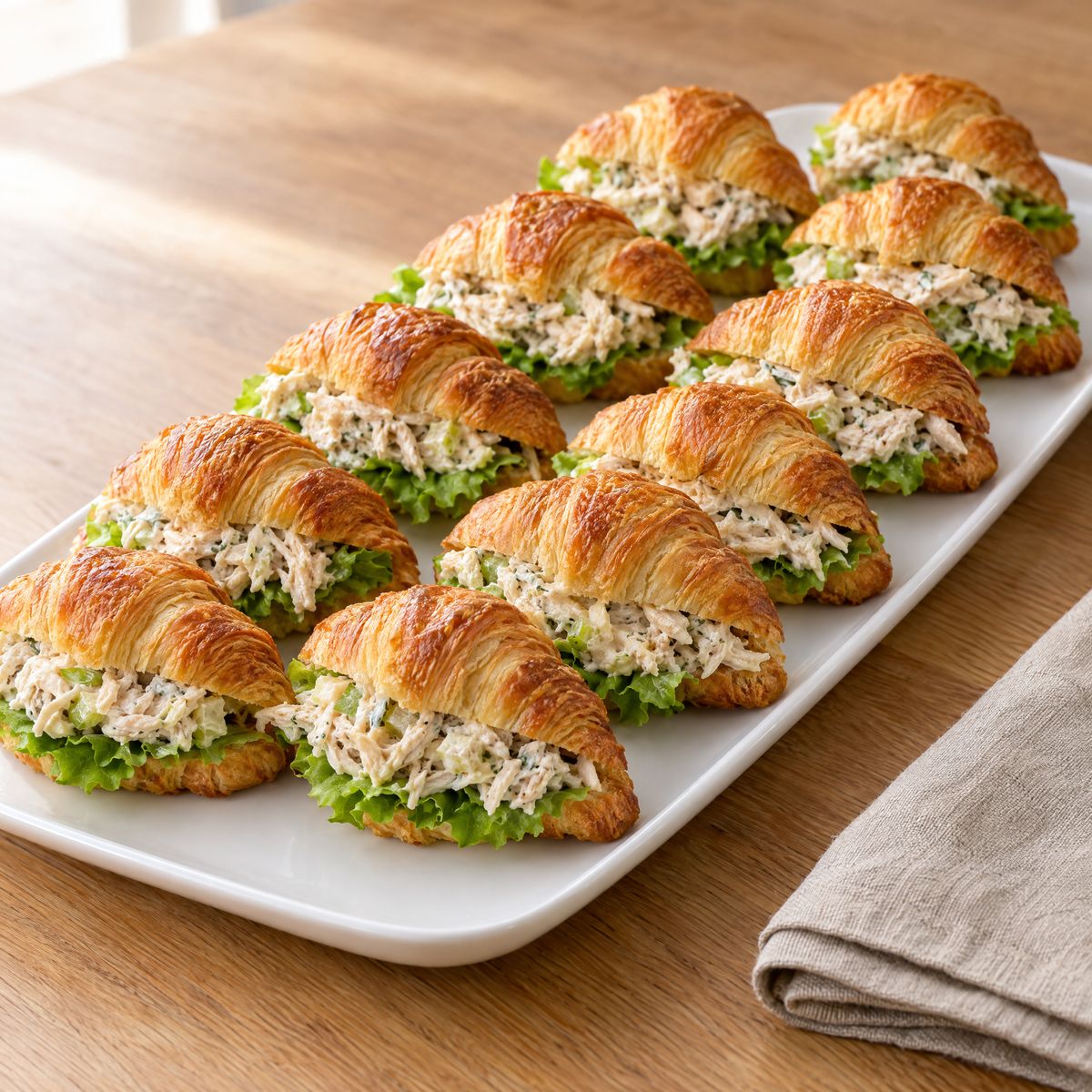 Mini Croissants — Filled Party Croissants