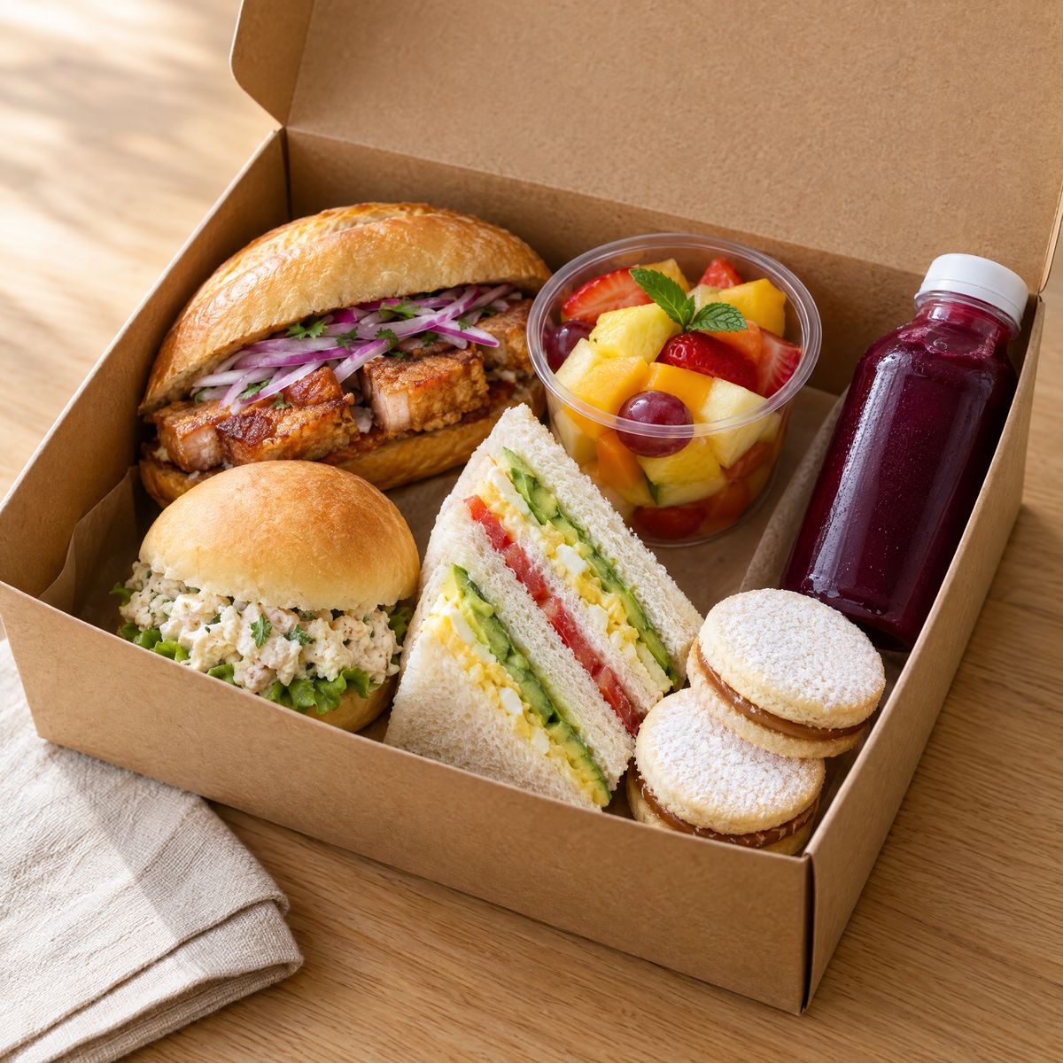 Miraflores Brunch Box — Individual Brunch Box
