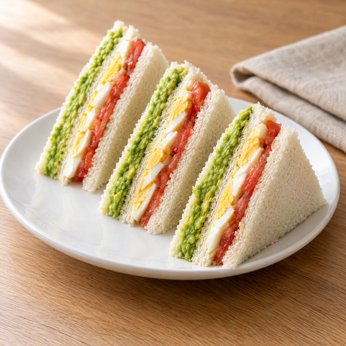 Triples — Peruvian Triple-Decker Sandwiches
