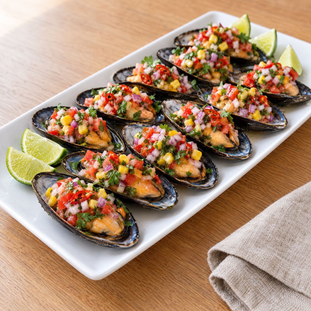 Choritos a la Chalaca — Callao-Style Mussels